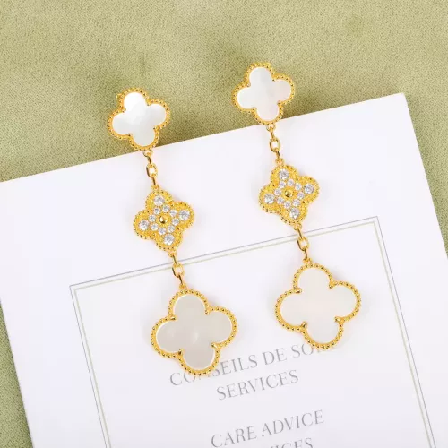 Cheap Van Cleef &amp; Arpels Earrings For Women #1351873, $$38.00 USD On Van Cleef &amp; Arpels Earrings