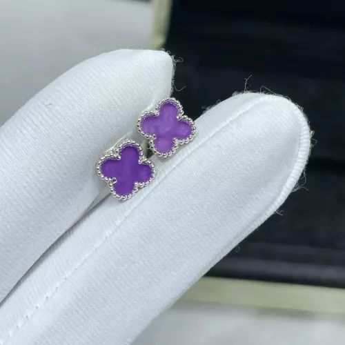 Replica Van Cleef & Arpels Earrings For Women #1351892 $45.00 USD for Wholesale