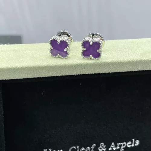 Replica Van Cleef & Arpels Earrings For Women #1351892 $45.00 USD for Wholesale