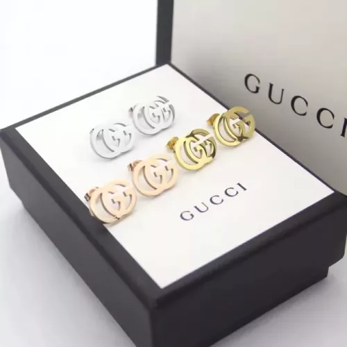 Replica Gucci Earrings For Women #1351979 $25.00 USD for Wholesale