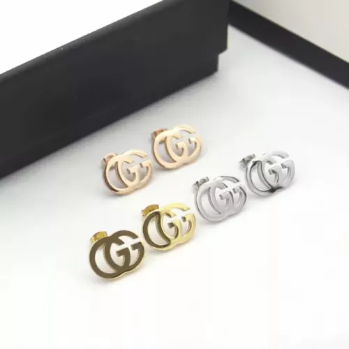 Replica Gucci Earrings For Women #1351979 $25.00 USD for Wholesale