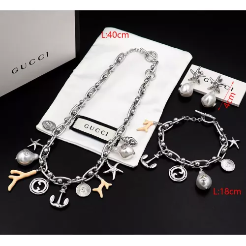 Replica Gucci Jewelry Set For Women #1351988 $72.00 USD for Wholesale