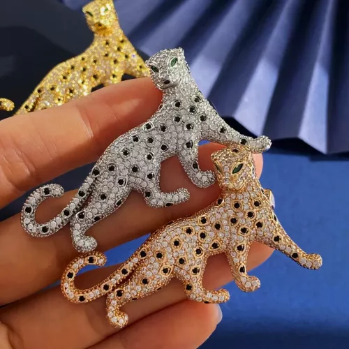 Replica Cartier Brooches #1351993 $34.00 USD for Wholesale