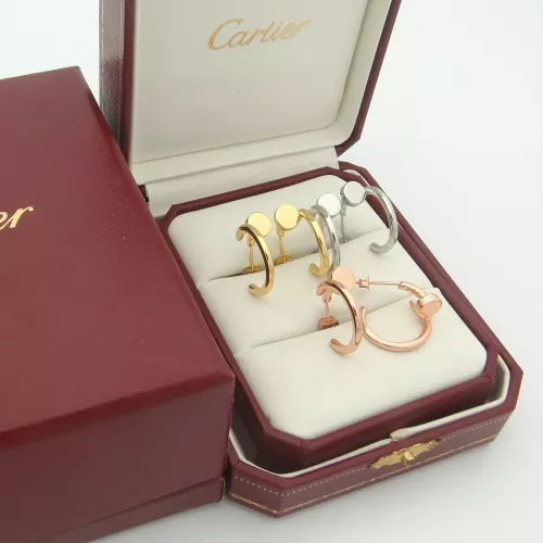 Replica Cartier Earrings For Women #1352032 $27.00 USD for Wholesale