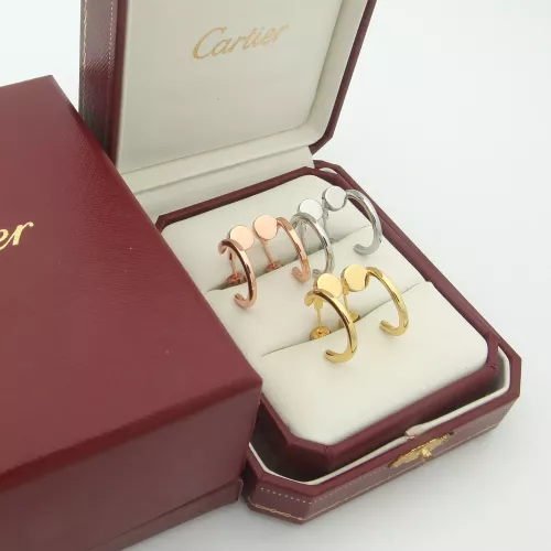 Replica Cartier Earrings For Women #1352032 $27.00 USD for Wholesale