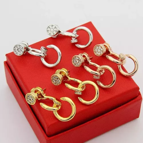 Replica Cartier Earrings For Women #1352040 $29.00 USD for Wholesale