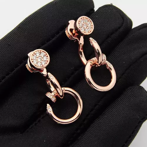 Replica Cartier Earrings For Women #1352040 $29.00 USD for Wholesale