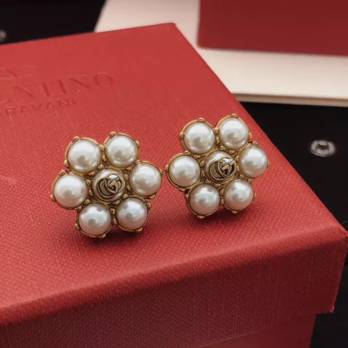 Replica Gucci Earrings For Women #1352057 $29.00 USD for Wholesale