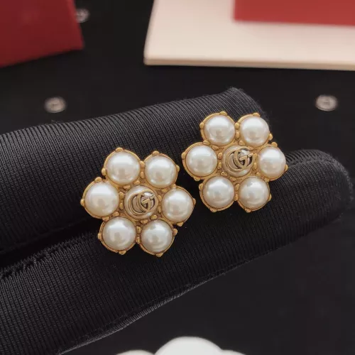 Replica Gucci Earrings For Women #1352057 $29.00 USD for Wholesale