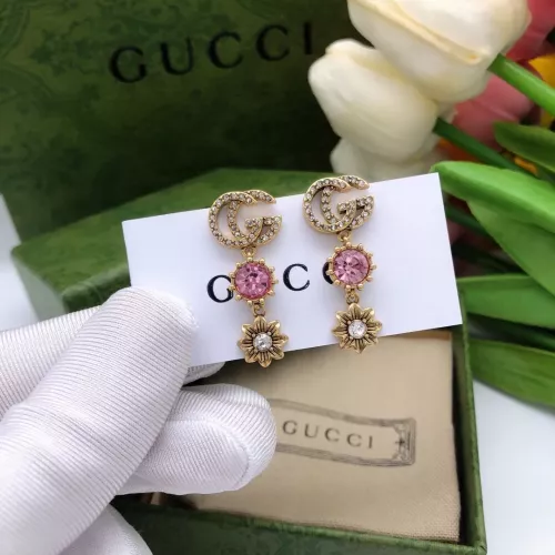 Replica Gucci Earrings For Women #1352068 $29.00 USD for Wholesale