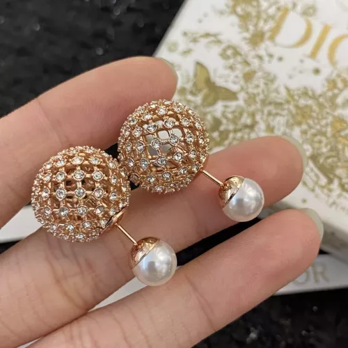 Replica Christian Dior Earrings For Women #1352109 $32.00 USD for Wholesale
