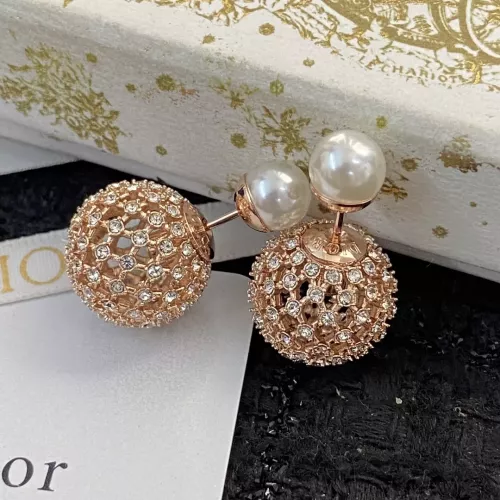 Replica Christian Dior Earrings For Women #1352109 $32.00 USD for Wholesale