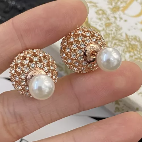 Replica Christian Dior Earrings For Women #1352109 $32.00 USD for Wholesale