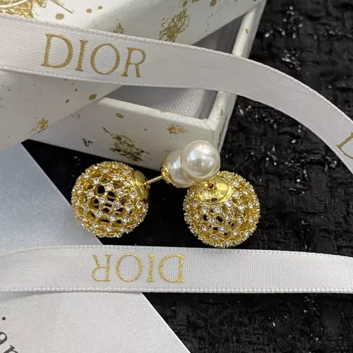 Replica Christian Dior Earrings For Women #1352110 $32.00 USD for Wholesale