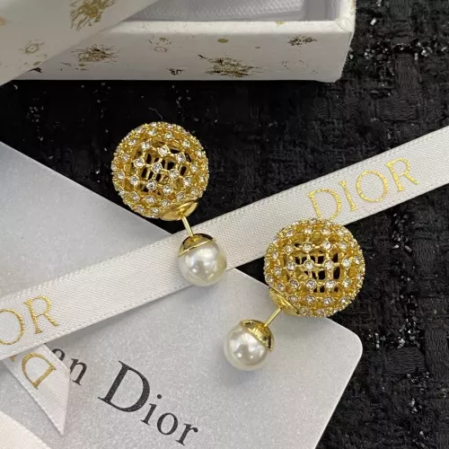 Replica Christian Dior Earrings For Women #1352110 $32.00 USD for Wholesale