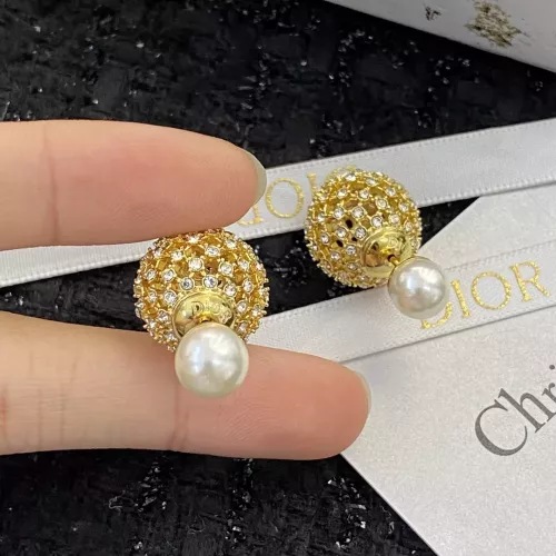 Replica Christian Dior Earrings For Women #1352110 $32.00 USD for Wholesale