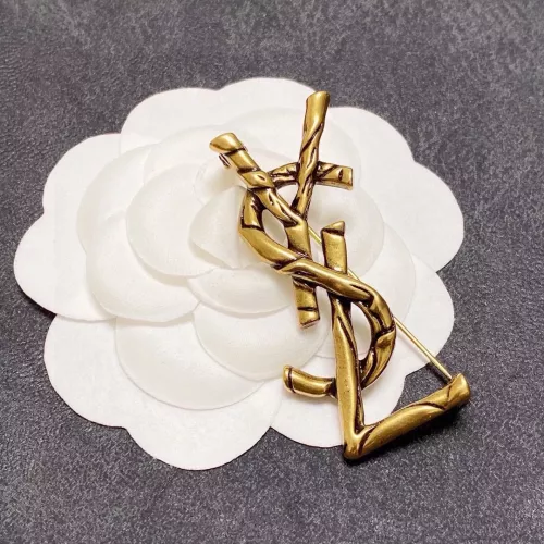 Cheap Yves Saint Laurent Brooches For Women #1352138, $$29.00 USD On Yves Saint Laurent Brooches