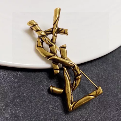 Replica Yves Saint Laurent Brooches For Women #1352138 $29.00 USD for Wholesale