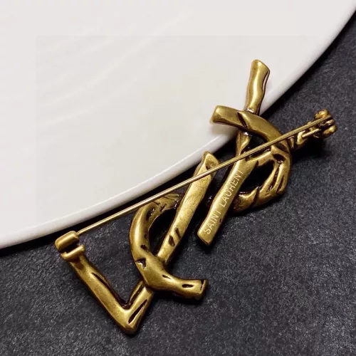 Replica Yves Saint Laurent Brooches For Women #1352138 $29.00 USD for Wholesale