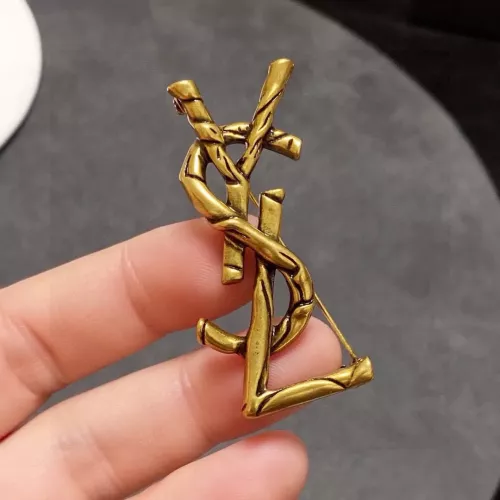 Replica Yves Saint Laurent Brooches For Women #1352138 $29.00 USD for Wholesale