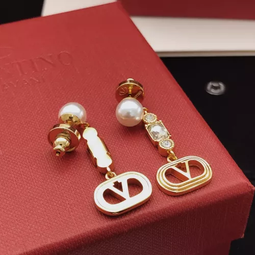 Replica Valentino Earrings For Women #1352192 $29.00 USD for Wholesale