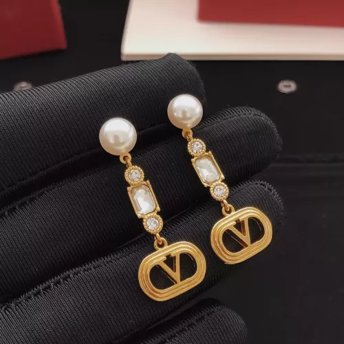 Replica Valentino Earrings For Women #1352192 $29.00 USD for Wholesale