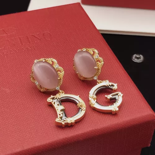 Replica Dolce & Gabbana D&G Earrings For Women #1352193 $32.00 USD for Wholesale