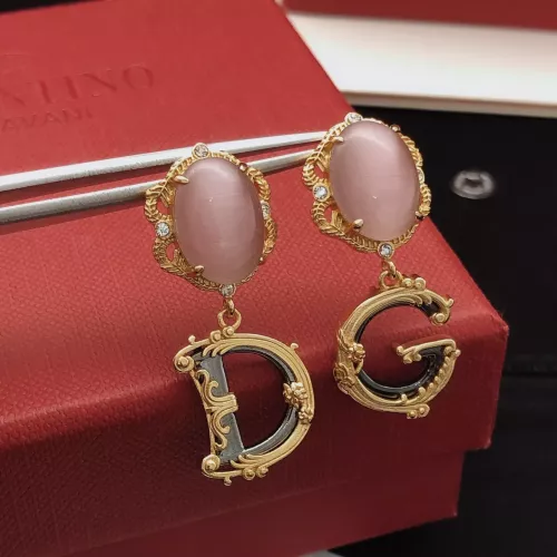 Replica Dolce & Gabbana D&G Earrings For Women #1352193 $32.00 USD for Wholesale