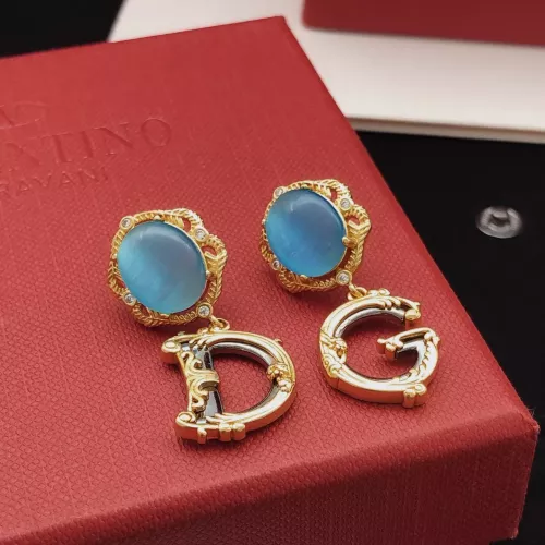 Replica Dolce & Gabbana D&G Earrings For Women #1352196 $32.00 USD for Wholesale