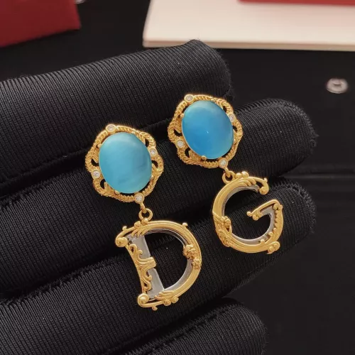 Replica Dolce & Gabbana D&G Earrings For Women #1352196 $32.00 USD for Wholesale