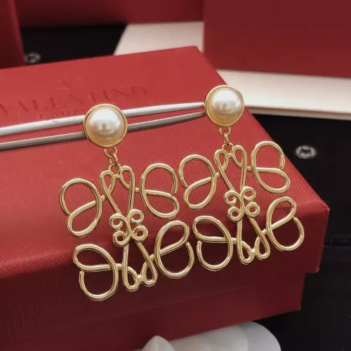 Replica LOEWE Earrings For Women #1352200 $32.00 USD for Wholesale