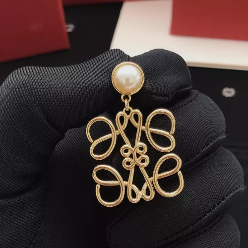 Replica LOEWE Earrings For Women #1352200 $32.00 USD for Wholesale