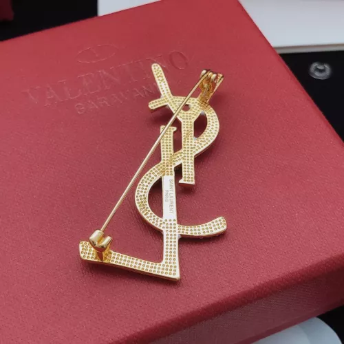 Replica Yves Saint Laurent Brooches For Women #1352201 $29.00 USD for Wholesale