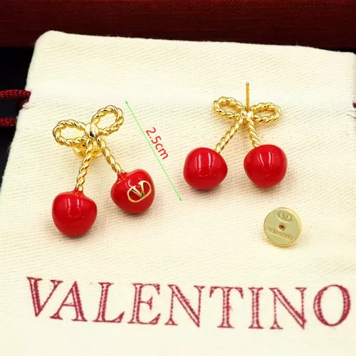 Replica Valentino Earrings For Women #1352220 $25.00 USD for Wholesale
