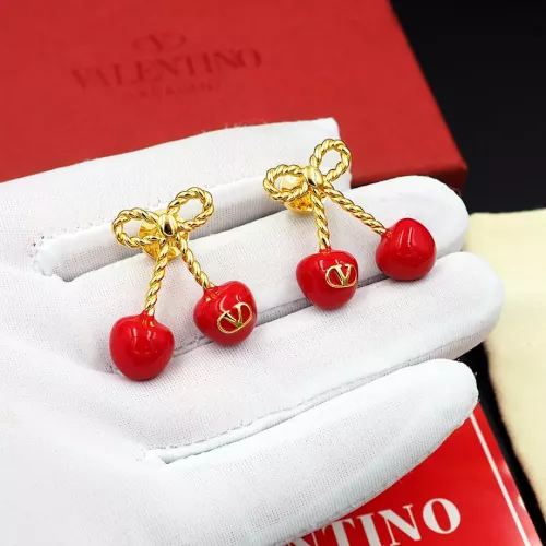 Replica Valentino Earrings For Women #1352220 $25.00 USD for Wholesale