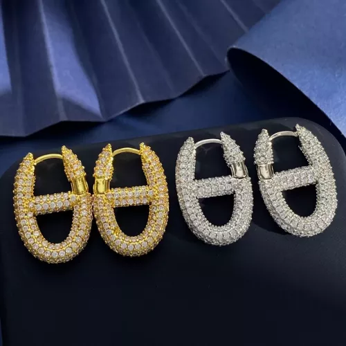 Replica Hermes Earrings For Women #1352262 $32.00 USD for Wholesale