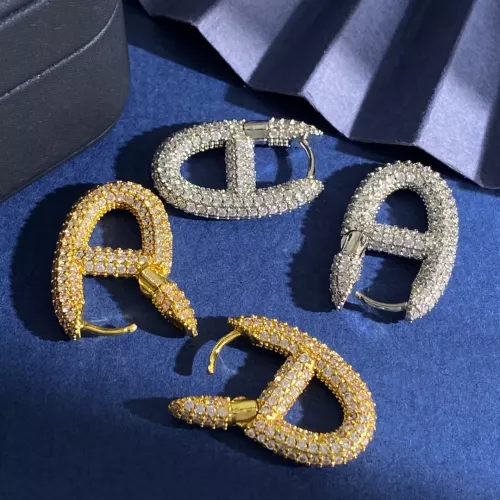 Replica Hermes Earrings For Women #1352262 $32.00 USD for Wholesale
