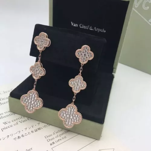 Cheap Van Cleef &amp; Arpels Earrings For Women #1352273, $$34.00 USD On Van Cleef &amp; Arpels Earrings