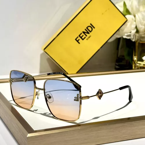 Cheap Fendi AAA Quality Sunglasses #1352407, $$60.00 USD On Fendi AAA Quality Sunglasses