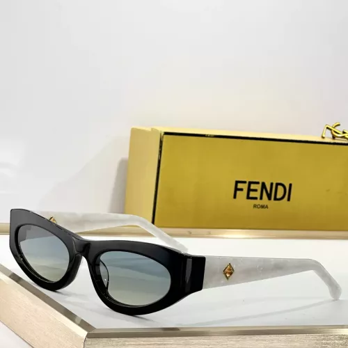 Cheap Fendi AAA Quality Sunglasses #1352418, $$60.00 USD On Fendi AAA Quality Sunglasses