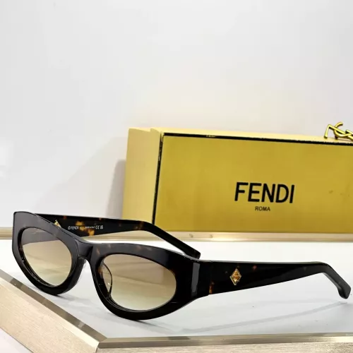 Cheap Fendi AAA Quality Sunglasses #1352421, $$60.00 USD On Fendi AAA Quality Sunglasses
