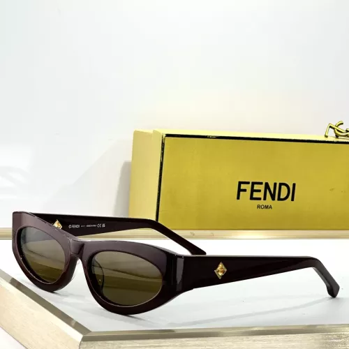 Cheap Fendi AAA Quality Sunglasses #1352422, $$60.00 USD On Fendi AAA Quality Sunglasses