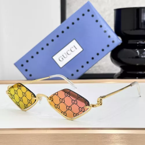 Cheap Gucci AAA Quality Sunglasses #1352430, $$48.00 USD On Gucci AAA Quality Sunglasses