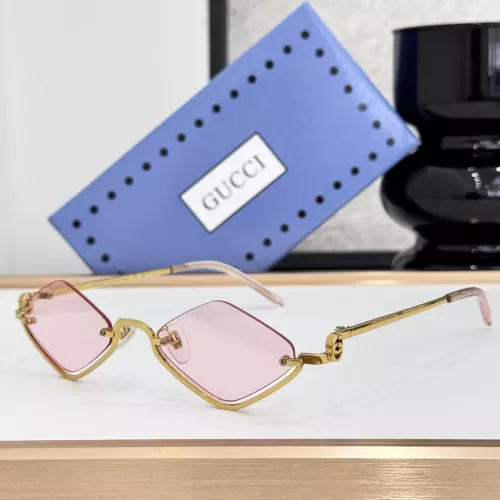 Cheap Gucci AAA Quality Sunglasses #1352434, $$48.00 USD On Gucci AAA Quality Sunglasses