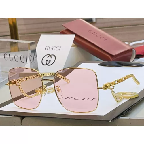 Cheap Gucci AAA Quality Sunglasses #1352443, $$64.00 USD On Gucci AAA Quality Sunglasses