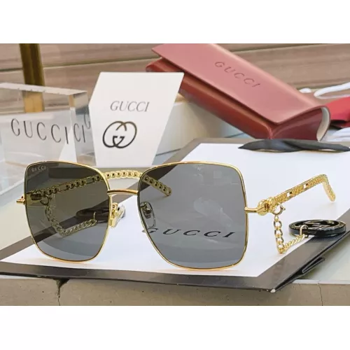 Cheap Gucci AAA Quality Sunglasses #1352446, $$64.00 USD On Gucci AAA Quality Sunglasses