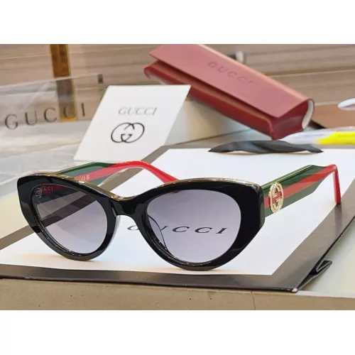 Cheap Gucci AAA Quality Sunglasses #1352474, $$56.00 USD On Gucci AAA Quality Sunglasses