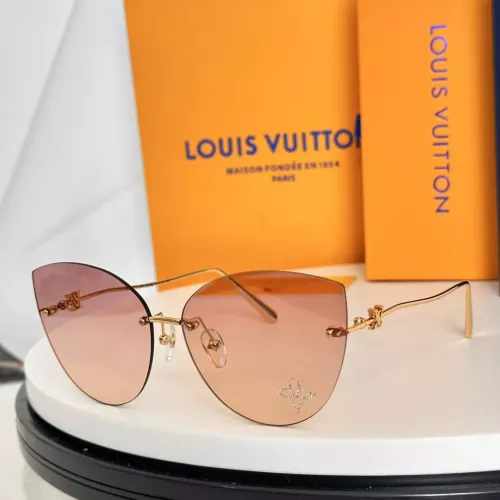 Cheap Louis Vuitton AAA Quality Sunglasses #1352488, $$64.00 USD On Louis Vuitton AAA Quality Sunglasses