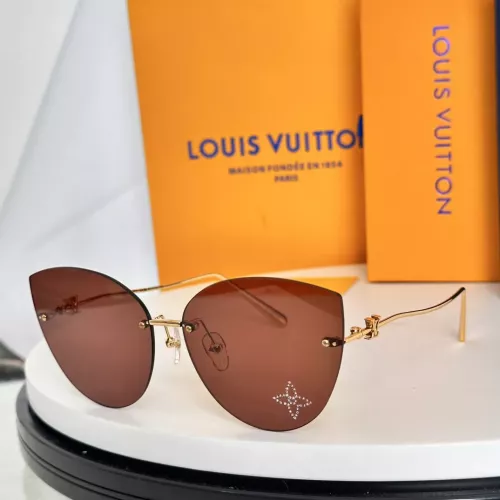 Cheap Louis Vuitton AAA Quality Sunglasses #1352489, $$64.00 USD On Louis Vuitton AAA Quality Sunglasses