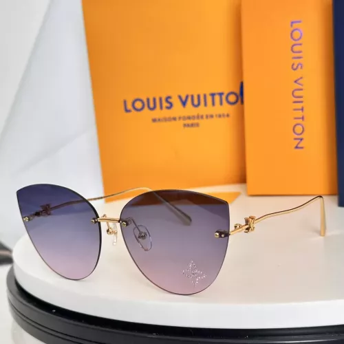 Cheap Louis Vuitton AAA Quality Sunglasses #1352490, $$64.00 USD On Louis Vuitton AAA Quality Sunglasses